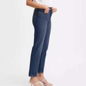 Levi's 26 Jeans Premium Wedgie Icon Fit Ankle in Life's Work Dark Wash NWT